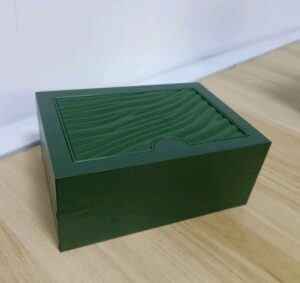 Caja compatible con Rolex color verde